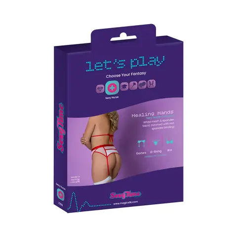 Magic Silk Sexy Time Healing Hands White L/XL
