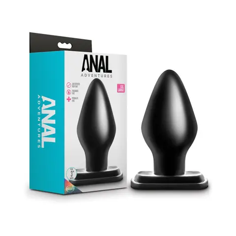 Anal Adventures XX-Large Plug Black