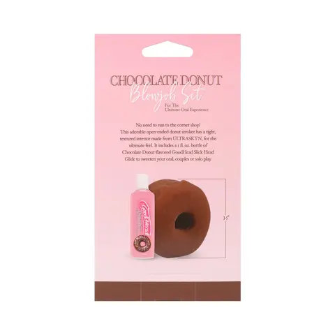 GoodHead Chocolate Donut Blowjob Set