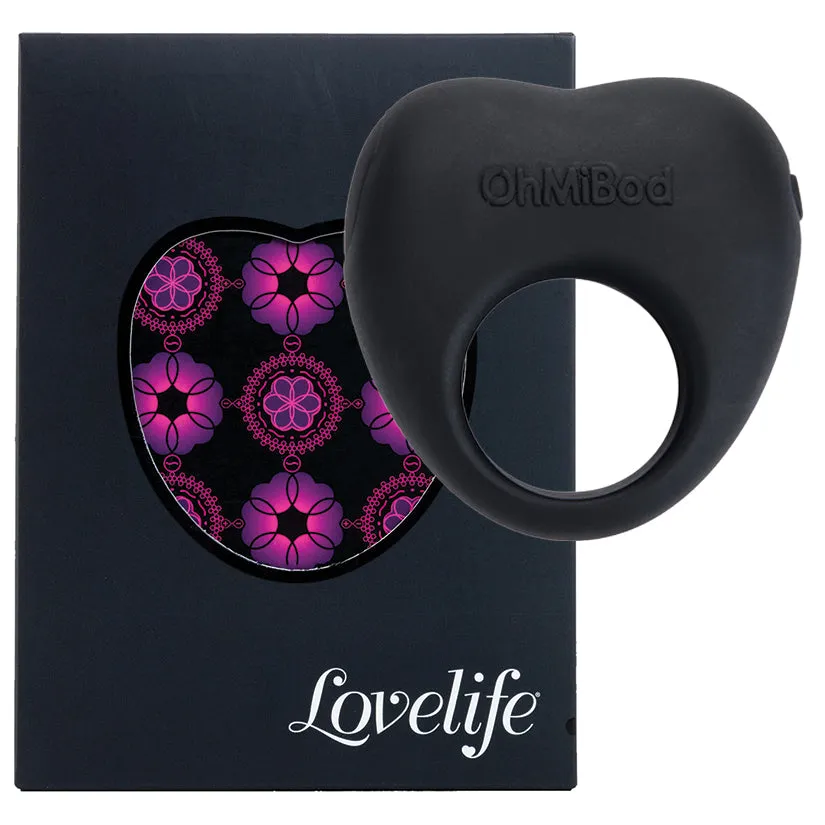 OhMiBod Lovelife Share Couple's Ring Vibe Black