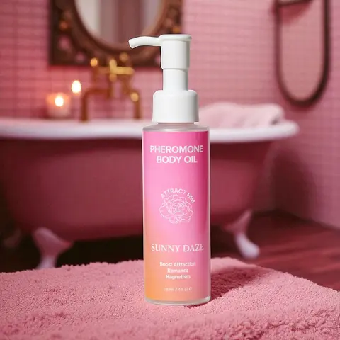 Eye of Love Pheromone Body Oil 4 oz. Pump Sunny Daze
