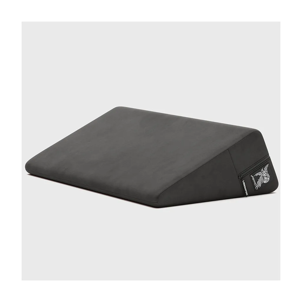 Liberator Wedge Plus Size Sex Position Pillow 30 in. Décor Velvet Black