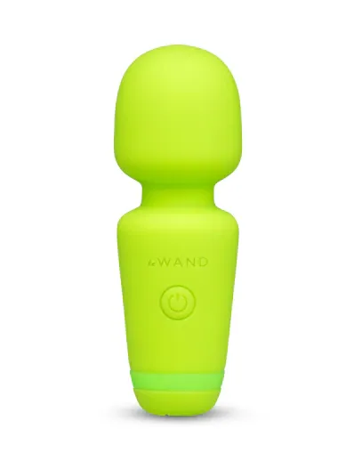 Le Wand Brat Green Mini Wand Vibe