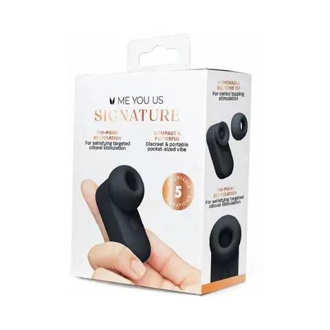 Me You Us Signature The Travel Tapper in Black