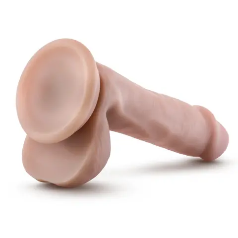 Dr. Skin Dr. Jeffrey Realistic 6.5 in. Dildo with Balls in Beige