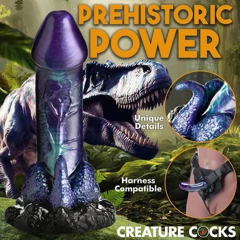 Creature Cocks Dino Dick Dinosaur Silicone Dildo L