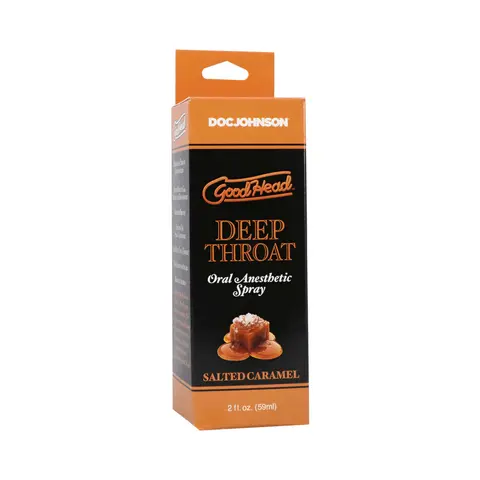 GoodHead Deep Throat Spray Salted Caramel 2 oz.