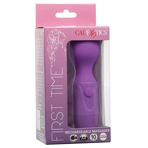 First Time Rechargeable Massager in Purple