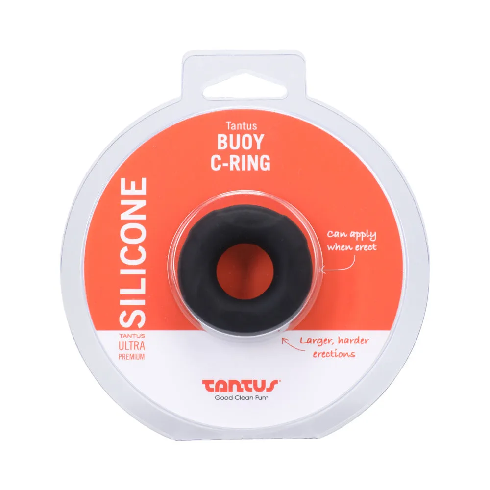 Tantus Buoy C-Ring Small Onyx