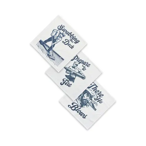 Cum Rags Seamen 3-Piece Set