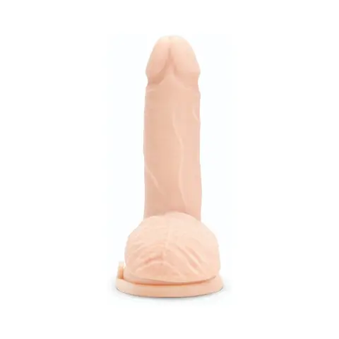 Prowler RED Ultra Cock 7 in. Realistic Dual Density Dildo with Balls Vanilla