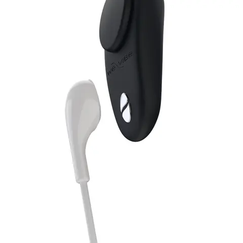 We-Vibe Moxie+ Wearable Clitoral Vibrator Satin Black