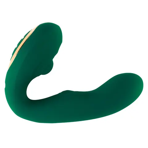 Tracy's Dog Cobra Spherical Flapping Vibrator in Green