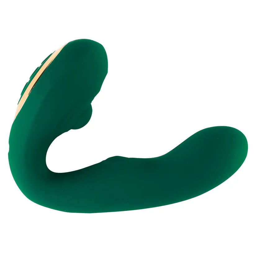 Tracy's Dog Cobra Spherical Flapping Vibrator in Green