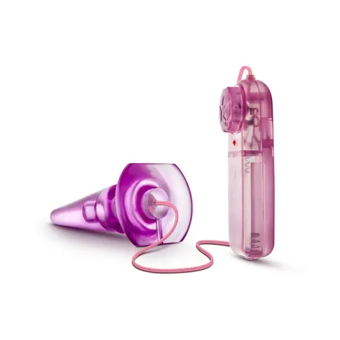 B Yours Basic Anal Pleaser Remote-Controlled Vibrating Anal Plug in Pink