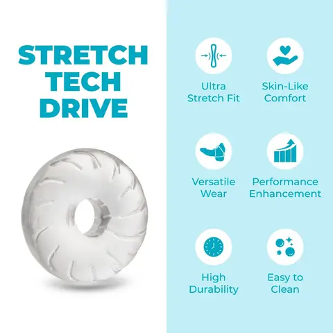 b-Vibe Stretch-Tech Drive Ultra Stretchy C-Ring