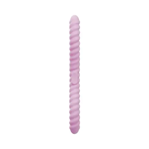 Tentra Cor Unicorn Horn Double-Ended Vibrating Dildo Pink