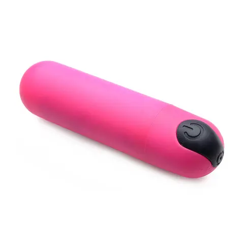 BANG! Vibrating Bullet with Remote Control in Pink
