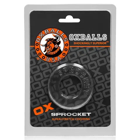 OxBalls Sprocket, Cockring in Clear