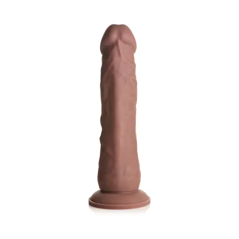Easy Riders 7 in. Silicone Dildo in Dark
