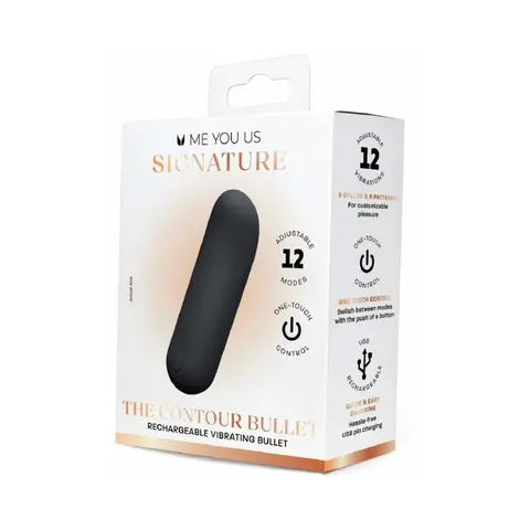 Me You Us Signature The Contour Bullet in Black