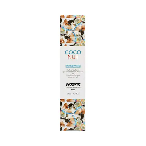 Exsens Warming Massage Oil Coconut 1.7 oz.