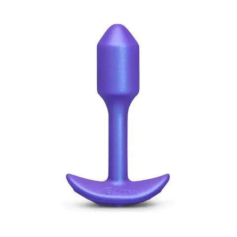 b-Vibe Smart Snug Plug 1 Small Weighted & Vibrating App-Controlled Silicone Butt Plug
