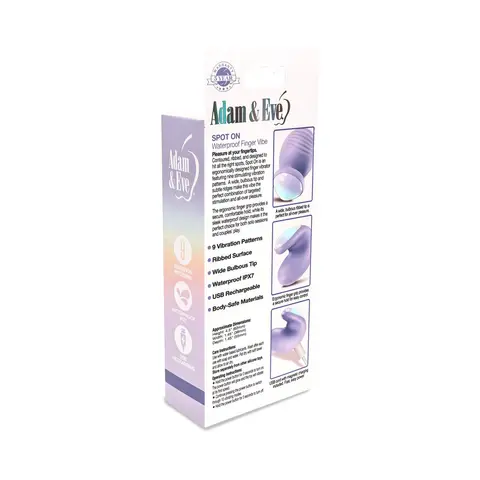 Adam & Eve Spot On Waterproof Finger Vibe