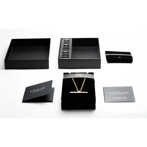 Crave Tease Collection (Necklace + Ring) in Silver