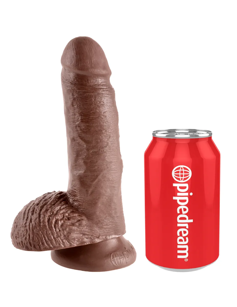 King Cock 7" Cock with Balls