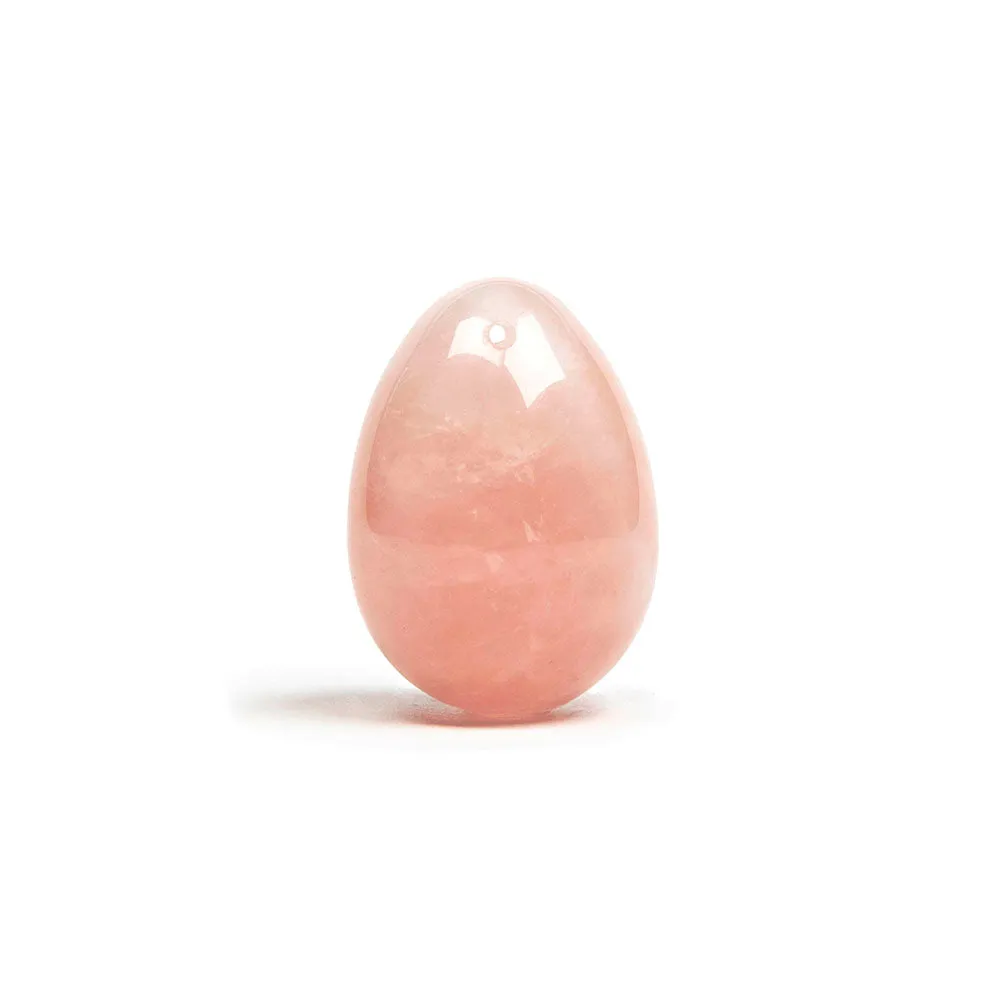 Chakrubs Heart Yoni Egg Rose Quartz (drilled)