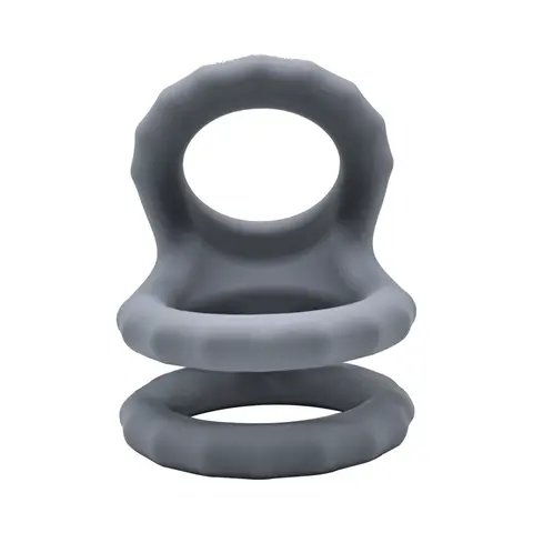 Adam & Eve Adam's Ridged Triple Cage (Bag Packaging)