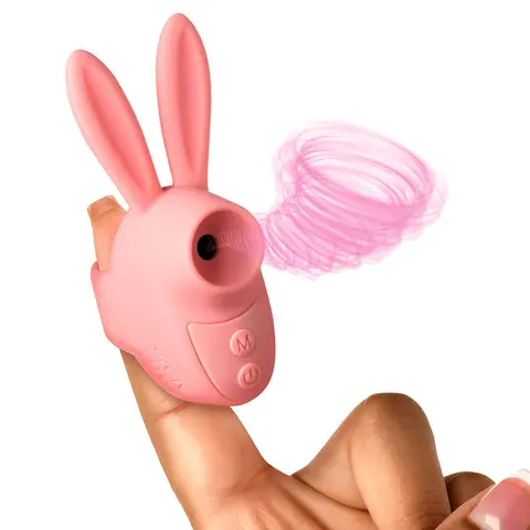 Shegasm Sucky Bunny Clit Stimulator in Pink