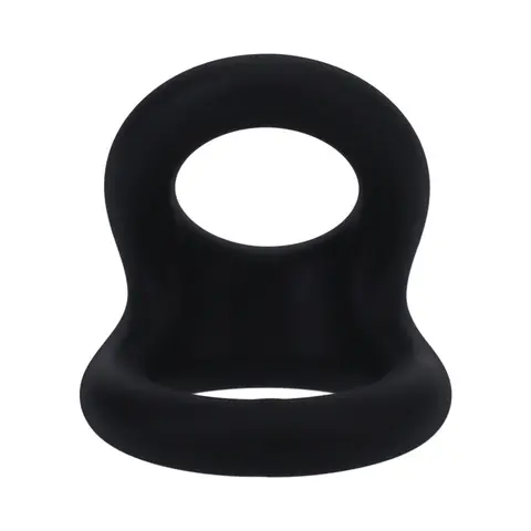 Tantus Uplift C-Ring Cock and Ball Sling Onyx