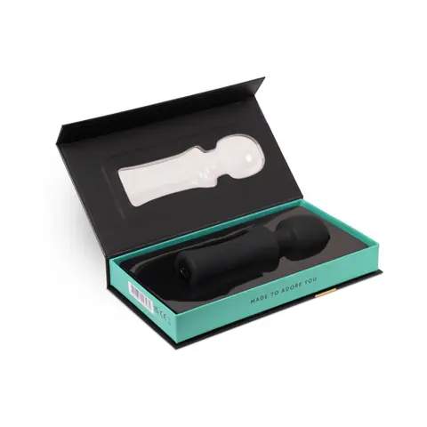 Nu Sensuelle Adore XLR8 Wand with Heat in Black