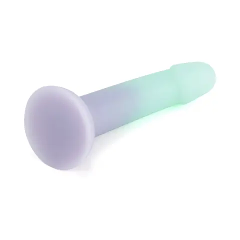 Adam & Eve Ombre Curve Liquid Silicone Dildo