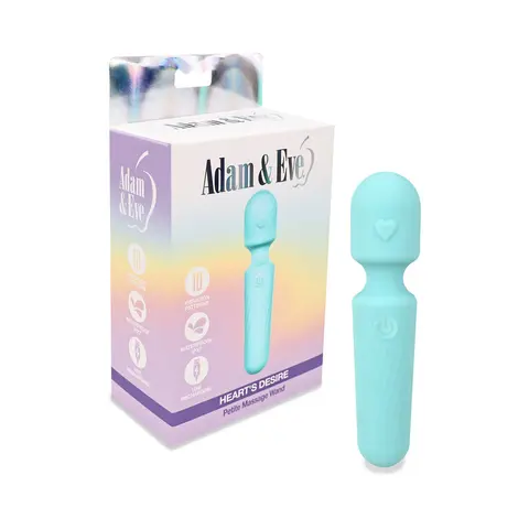 Adam & Eve Heart's Desire Petite Massage Wand