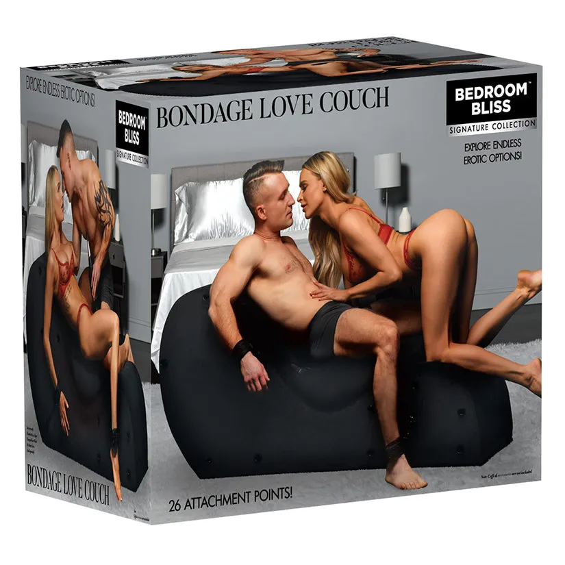 Bondage Love Couch Foam Black [DROP SHIP ONLY]