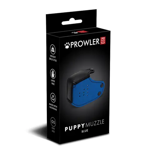 Prowler RED Puppy Muzzle in Blue