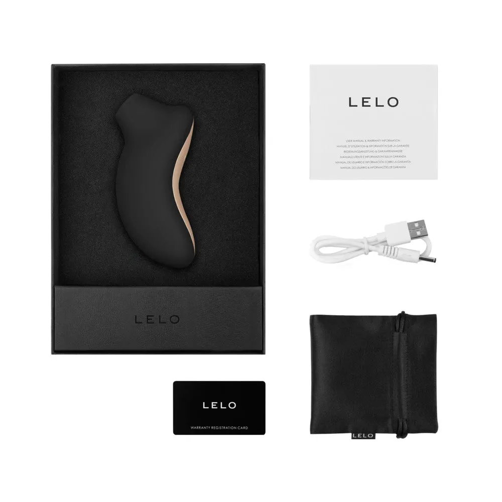 LELO SONA Rechargeable Clitoral Stimulator in Black