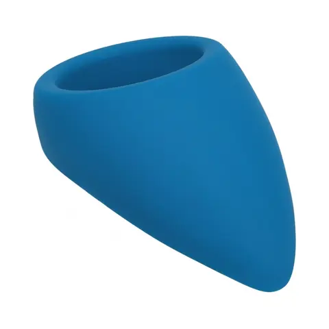 LEVELZ Teardrop Silicone Cock Ring in Teal