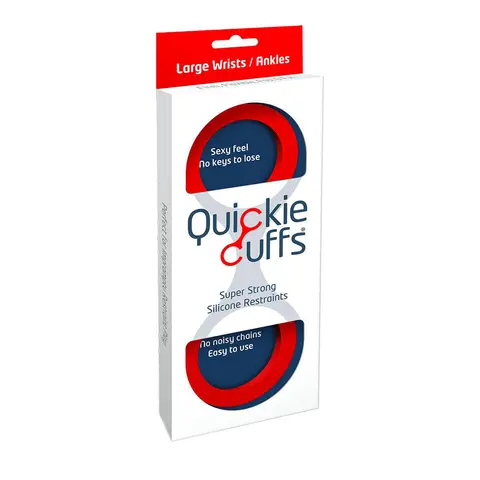 Quickie Cuffs Large in Red