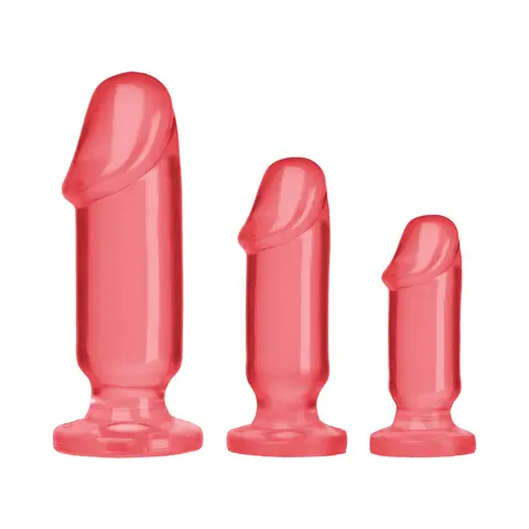 Crystal Jellies Anal Starter Kit in Pink