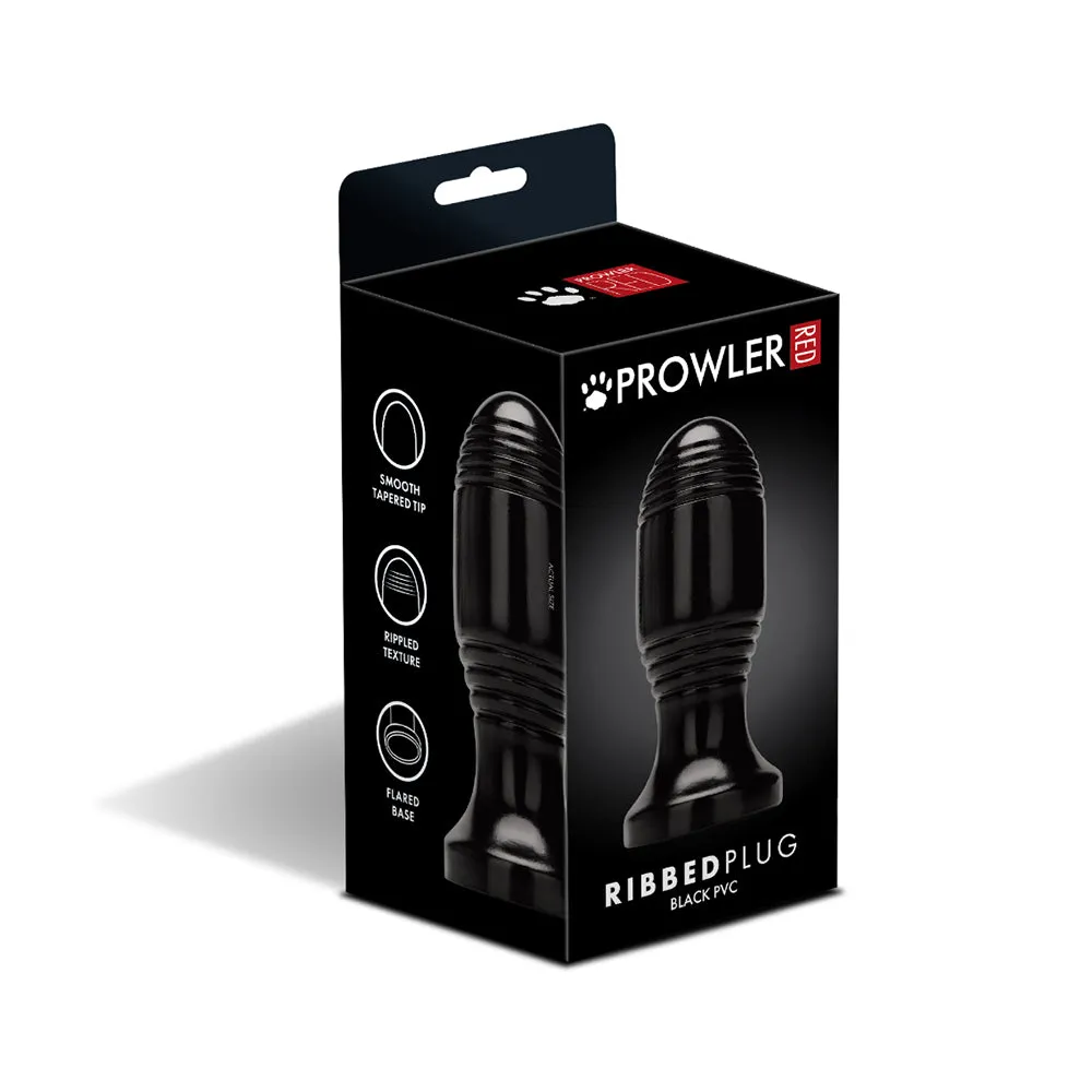 Prowler RED Ribbed Plug Black