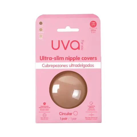 UVA Circular Nipple Covers Cocoa