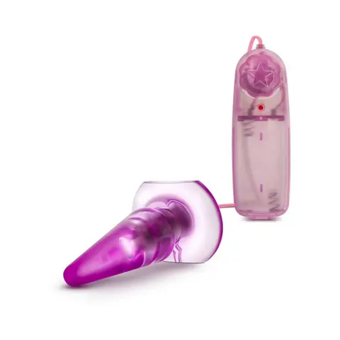 B Yours Basic Anal Pleaser Remote-Controlled Vibrating Anal Plug in Pink