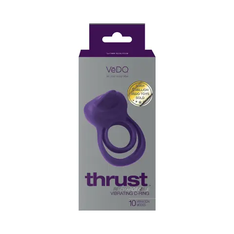 VeDO Thrust Rechargeable Dual C-Ring in Purple