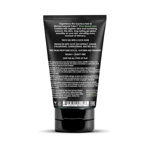 Wicked Aloe Vera Based Lubricant 4 oz.