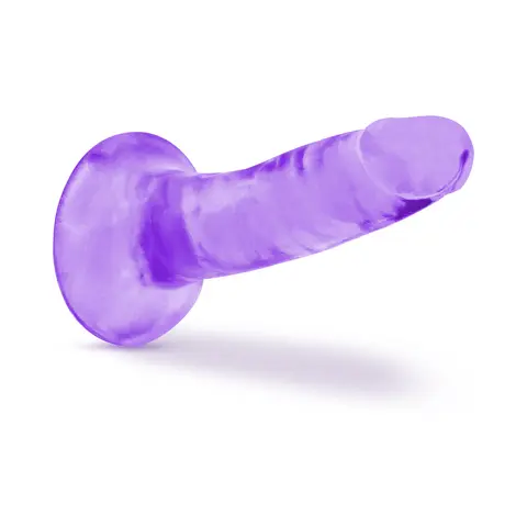 B Yours Plus Hard n' Happy 5 in. Dildo in Purple