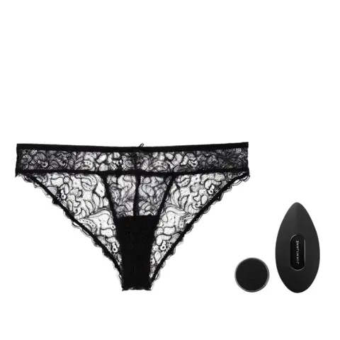 Ascend 3® Black Bullet Vibrator and Carpo™ Vibrating Panties Bundle